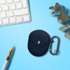 Etui na słuchawki Kwmobile do Google Pixel Buds Pro, ciemnoniebieski, silikon, KWM0000259E001C