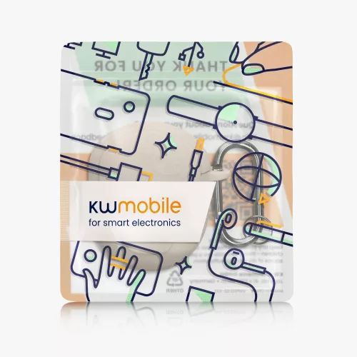 Etui na słuchawki Kwmobile do Google Pixel Buds Pro, beżowe, silikonowe, KWM0000259E002C