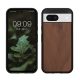 Etui Kwmobile do Google Pixel 8a, brązowe, drewno/silikon, KWM000020KR001C