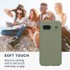 Etui Kwmobile do Google Pixel 8a, jasnozielone, silikonowe, KWM000020KU003C