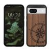 Etui Kwmobile do Google Pixel 8a, brązowe, drewno/silikon, KWM000020KV001C