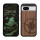 Etui Kwmobile do Google Pixel 8a, brązowe, drewno/silikon, KWM000020KV001C