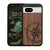 Etui Kwmobile do Google Pixel 8a, brązowe, drewno/silikon, KWM000020KV001C
