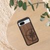 Etui Kwmobile do Google Pixel 8a, brązowe, drewno/silikon, KWM000020KV001C