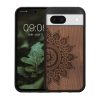 Etui Kwmobile do Google Pixel 8a, brązowe, drewno/silikon, KWM000020KV002C