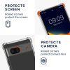 Etui Kwmobile ze smyczą do Google Pixel 8a, przezroczyste/czarne, silikonowe, KWM000020KZ001C