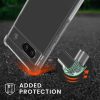 Etui Kwmobile ze smyczą do Google Pixel 8a, przezroczyste/czarne, silikonowe, KWM000020KZ001C