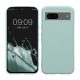 Etui Kwmobile do Google Pixel 8a, jasnozielone, silikonowe, KWM000020LB002C