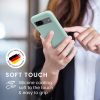 Etui Kwmobile do Google Pixel 8a, jasnozielone, silikonowe, KWM000020LB002C