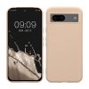 Etui Kwmobile do Google Pixel 8a, kremowe, silikonowe, KWM000020LB003C
