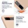 Etui Kwmobile do Google Pixel 8a, kremowe, silikonowe, KWM000020LB003C