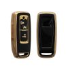 Kwmobile Key Cover do Honda PCX160/Vision/SH350, czarny/złoty, silikon, KWM0000259H001C