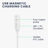 Kabel ładujący USB Kwmobile do Xplora X6 Play, biały, plastikowy, KWM0000259N002C
