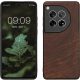 Etui Kwmobile do OnePlus 12, brązowe, drewniane, KWM000022QA001C