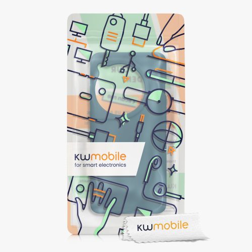 Etui Kwmobile do OnePlus 12, Ciemnozielone, Silikon, KWM000022QC003C