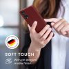 Etui Kwmobile do papieru TCL 40 Nxt, bordowe, silikonowe, KWM000022QD003C