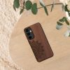 Etui Kwmobile do Samsunga Galaxy A55, Brązowe, Drewniane, KWM000021PL001C
