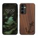 Etui Kwmobile do Samsunga Galaxy A55, Brązowe, Drewniane, KWM000021PL004C