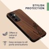 Etui Kwmobile do Samsunga Galaxy A55, Brązowe, Drewniane, KWM000021PL004C