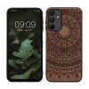 Etui Kwmobile do Samsung Galaxy A15 5G, Ciemny Brąz, Drewno, KWM000021PM002C