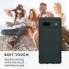 Etui Kwmobile do Google Pixel 7a, Ciemnozielone, Silikon, KWM000019YF018C