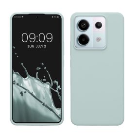   Etui Kwmobile do Xiaomi Redmi Note 13 Pro 5G/Poco X6, jasnozielone, silikonowe, KWM000020LF005C