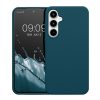 Etui Kwmobile do Samsunga Galaxy A35, Zielone, Silikonowe, KWM000021PA002C