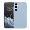 Etui Kwmobile do Samsung Galaxy A35, jasnoniebieskie, silikonowe, KWM000021PA003C