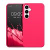 Etui Kwmobile do Samsunga Galaxy A35, Różowe, Silikonowe, KWM000021PA004C