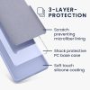 Etui Kwmobile do Samsung Galaxy A35, niebieskie, silikonowe, KWM000021PA005C