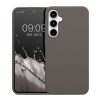 Etui Kwmobile do Samsung Galaxy A35, beżowe, silikonowe, KWM000021PA008C