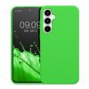 Etui Kwmobile do Samsung Galaxy A35, zielone, silikonowe, KWM000021PA009C