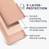 Etui Kwmobile do Samsunga Galaxy A35, kremowe, silikonowe, KWM000021PA019C