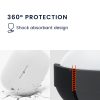 Etui na słuchawki Kwmobile do JBL Wave Beam, białe, silikonowe, KWM000024YQ003C