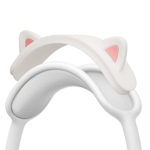 Opaska na słuchawki Kwmobile do Apple AirPods Max, biała, silikonowa, KWM000025AD001C