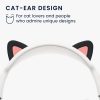 Etui Kwmobile do Apple AirPods Max, czarno-różowe, silikonowe, KWM000025AD002C