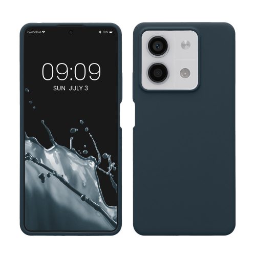 Etui Kwmobile do Xiaomi Redmi Note 13, Ciemnozielone, Silikon, KWM000020LM003C