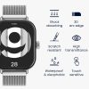 Zestaw 2 folii ochronnych Kwmobile do zegarka Xiaomi Redmi 4, przezroczysty/czarny, polimer, KWM000025BC001C
