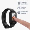 Zestaw 2 etui Kwmobile do Xiaomi Smart Band 8 Active/Redmi Band 2, czarny/złoty, silikon, KWM000025BJ002C