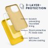 Etui Kwmobile do Apple iPhone 13 Pro, żółte, silikonowe, KWM000013OX048C
