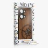 Etui Kwmobile do OnePlus Nord 3 5G, brązowo-niebieskie, drewno, KWM0000204Y003C