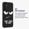 Etui Kwmobile do Samsunga Galaxy A25, czarno-białe, silikonowe, KWM000021QB001C