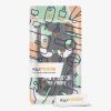 Etui Kwmobile do Samsunga Galaxy A35, czarno-białe, silikonowe, KWM000021QC001C