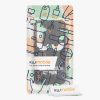 Etui Kwmobile do Samsunga Galaxy A55, czarno-białe, silikonowe, KWM000021QD001C