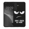 Etui Kwmobile do Samsunga Galaxy S24 Plus, czarno-białe, silikonowe, KWM000021QF001C