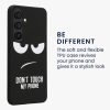 Etui Kwmobile do Samsunga Galaxy S24 Plus, czarno-białe, silikonowe, KWM000021QF001C