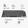 Osłona klawiatury Kwmobile do Apple MacBook Pro M2 16" (2023)/MacBook Pro M3 16" (2023), Czarny, Silikon, KWM000025BO001C