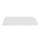 Ochrona klawiatury Kwmobile do Apple MacBook Air M2 (2022), Przezroczysta, Silikon, KWM000025BT001C