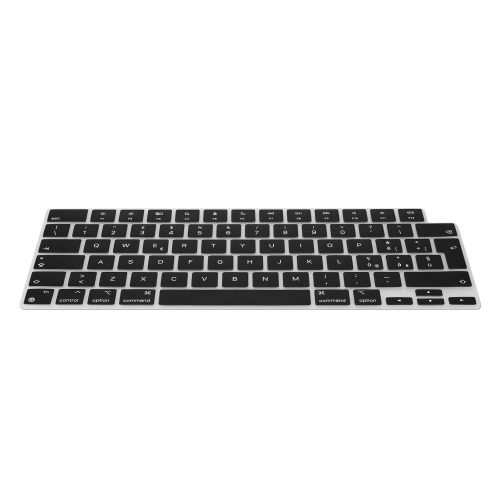 Osłona klawiatury Kwmobile do Apple MacBook Pro M2 16" (2023)/MacBook Pro M3 16" (2023), Czarny, Silikon, KWM000025BV001C