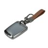 Etui na kluczyk samochodowy Kwmobile do BMW 4 przyciski - inteligentny kluczyk, brązowy/szary, cynk, KWM000025BX001C